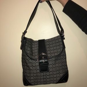 Black Coach Shoulder Bag